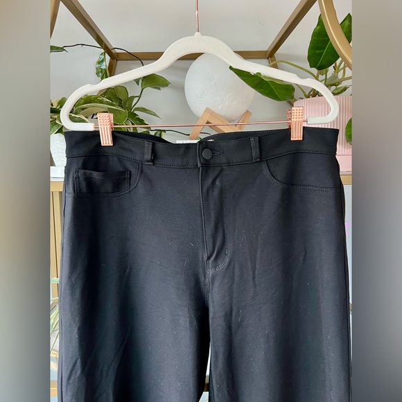 L’Agence Black Clayton Black High-Rise Wide-Leg Jeans - Picture 8 of 8